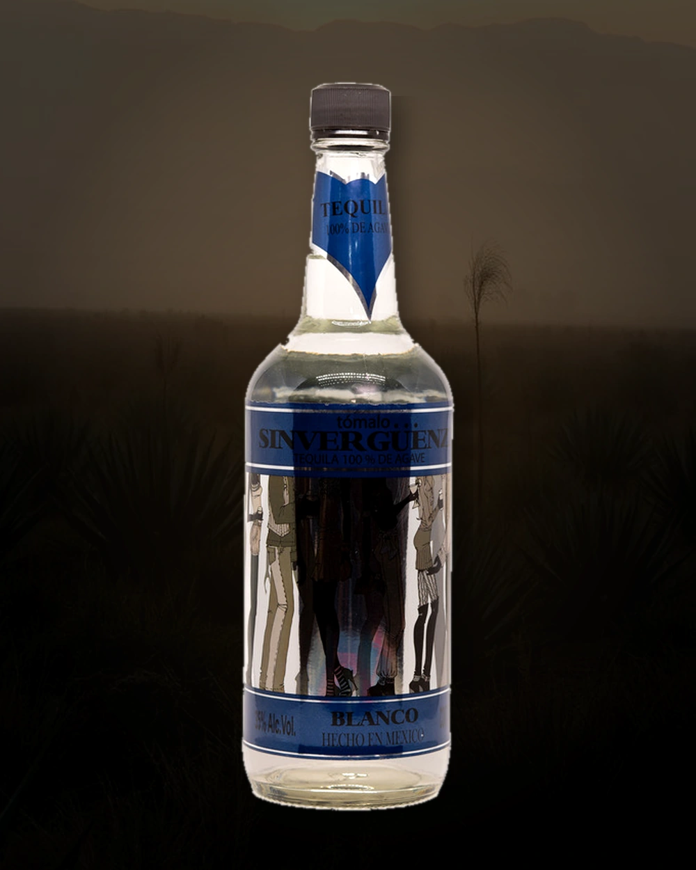 Sinverguenza Tequila Blanco bottle