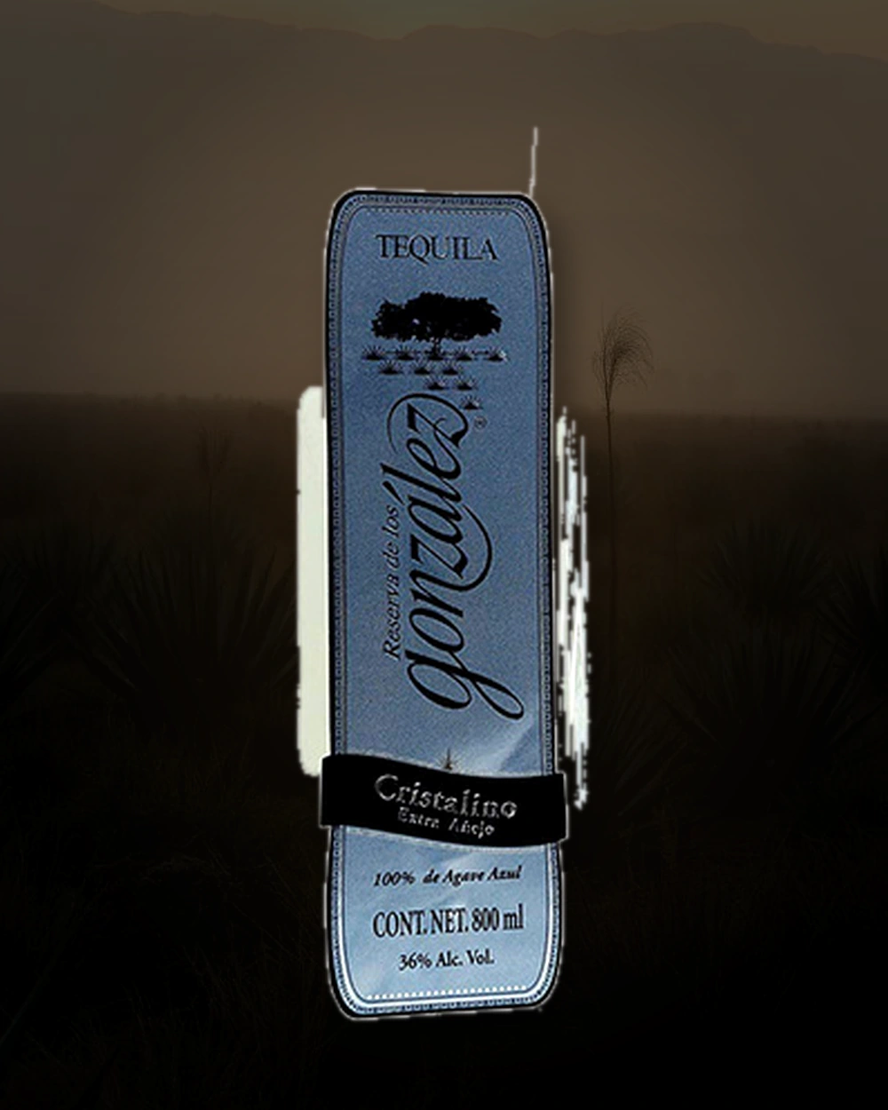 Reserva de Los Gonzalez Extra Añejo Cristalino bottle