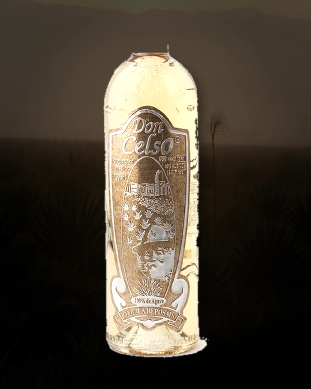 Don Celso Reposado bottle