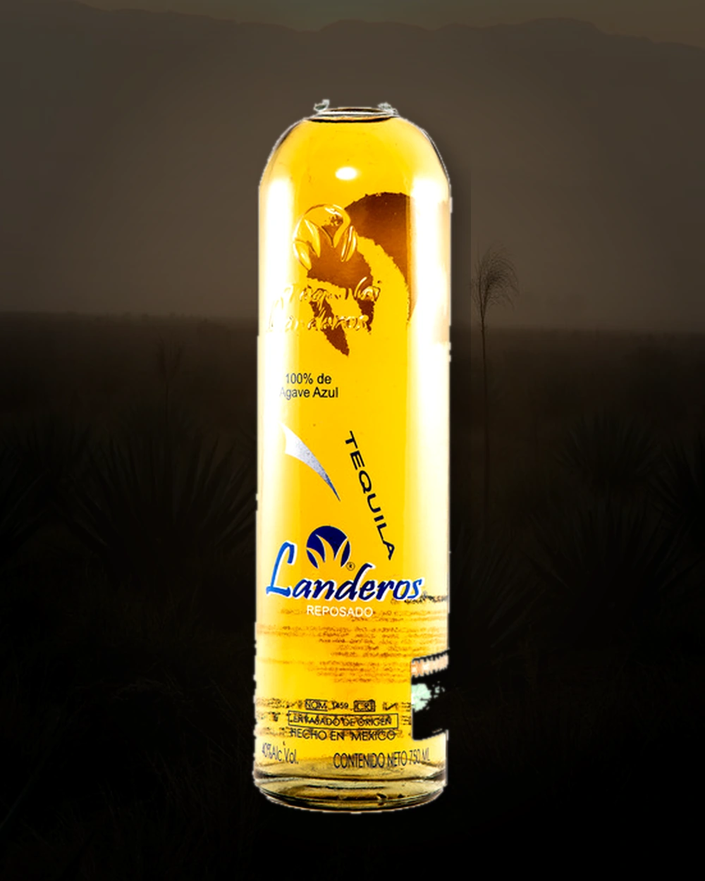 Landeros Reposado bottle