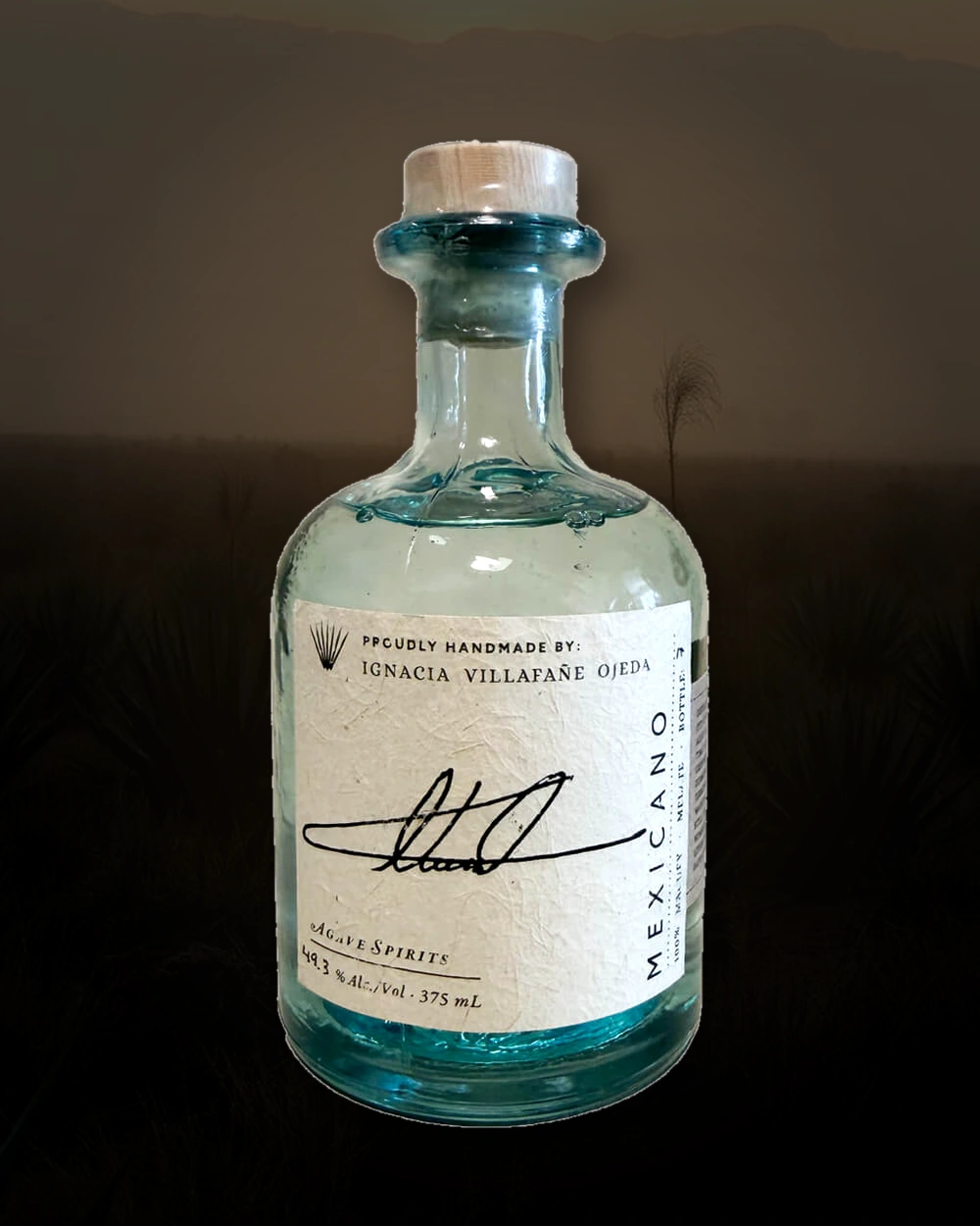 Maguey Melate Mexicano – Ignacia Villafañe bottle