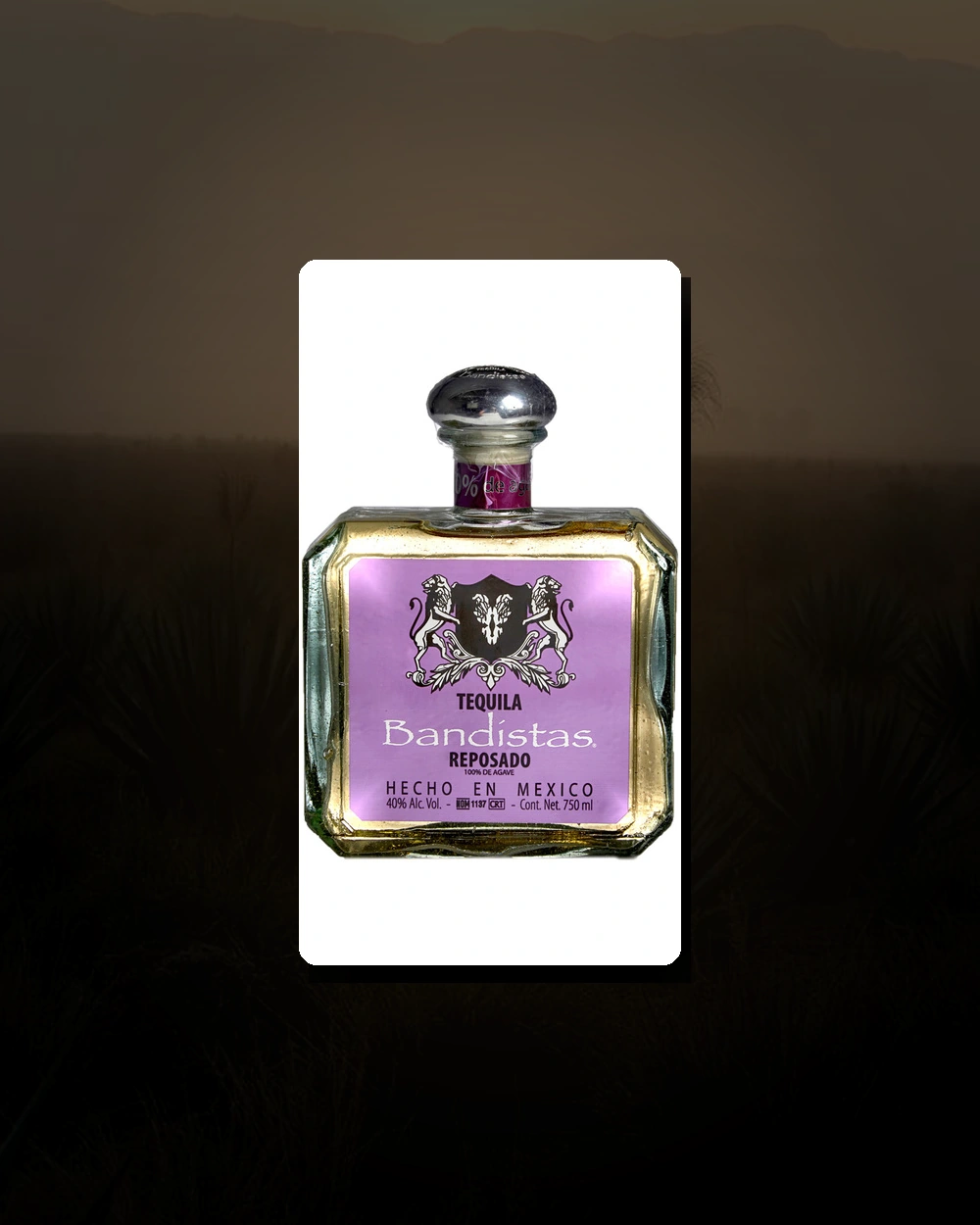 Bandístas Reposado bottle