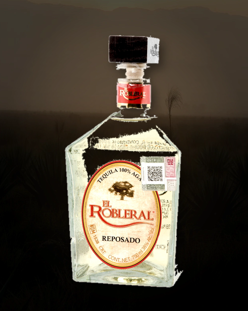 El Robleral Reposado bottle