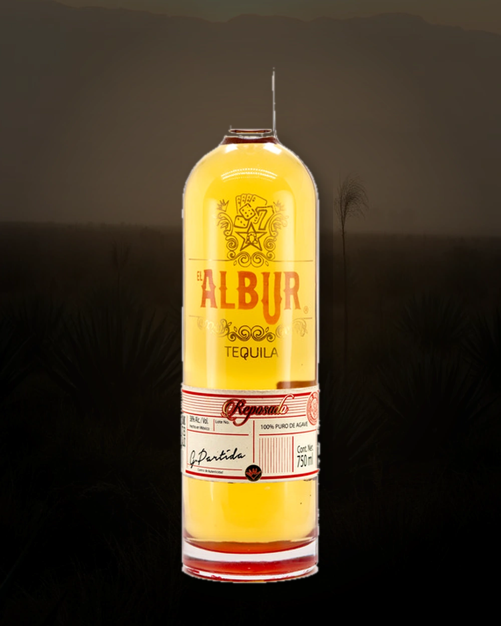 El Albur Tequila Reposado bottle