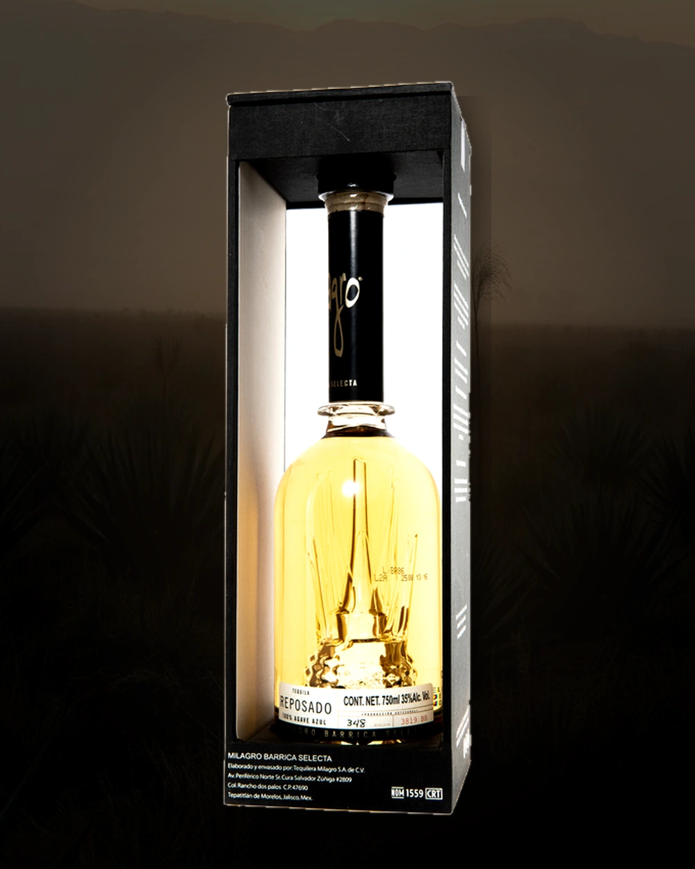 Milagro Select Barrel Reserve Reposado bottle