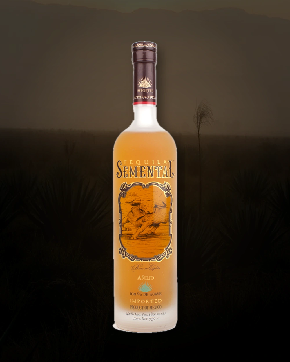 Semental Añejo bottle