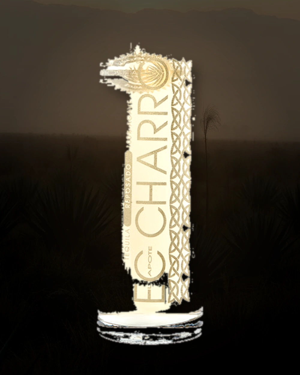 EC Charro Reposado bottle