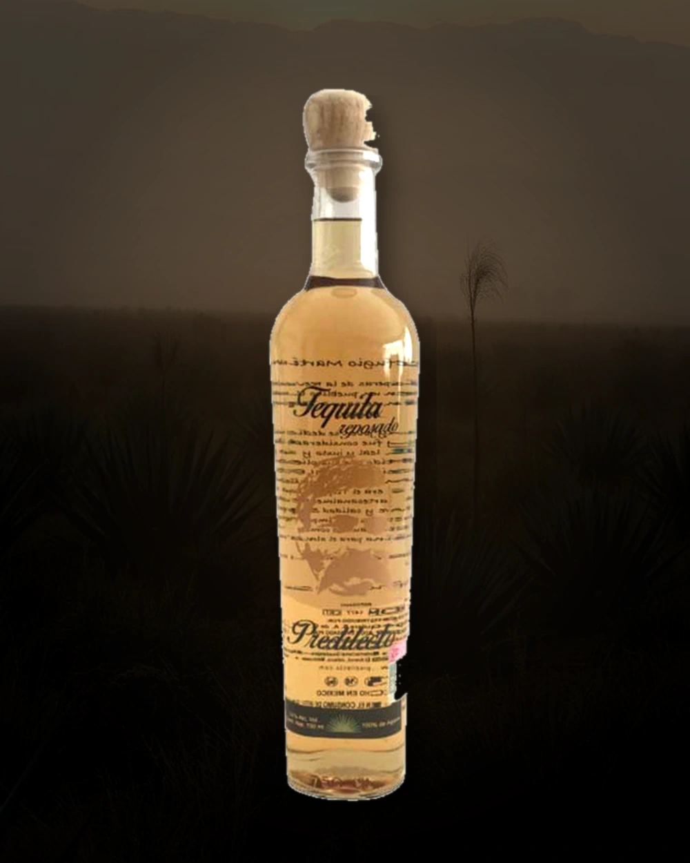 Predilecto Tequila Reposado bottle