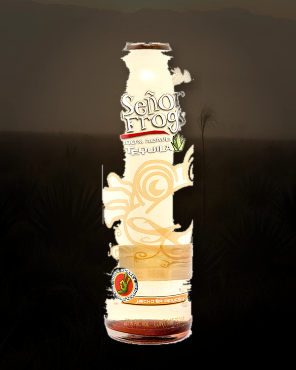Señor Frog's Reposado bottle