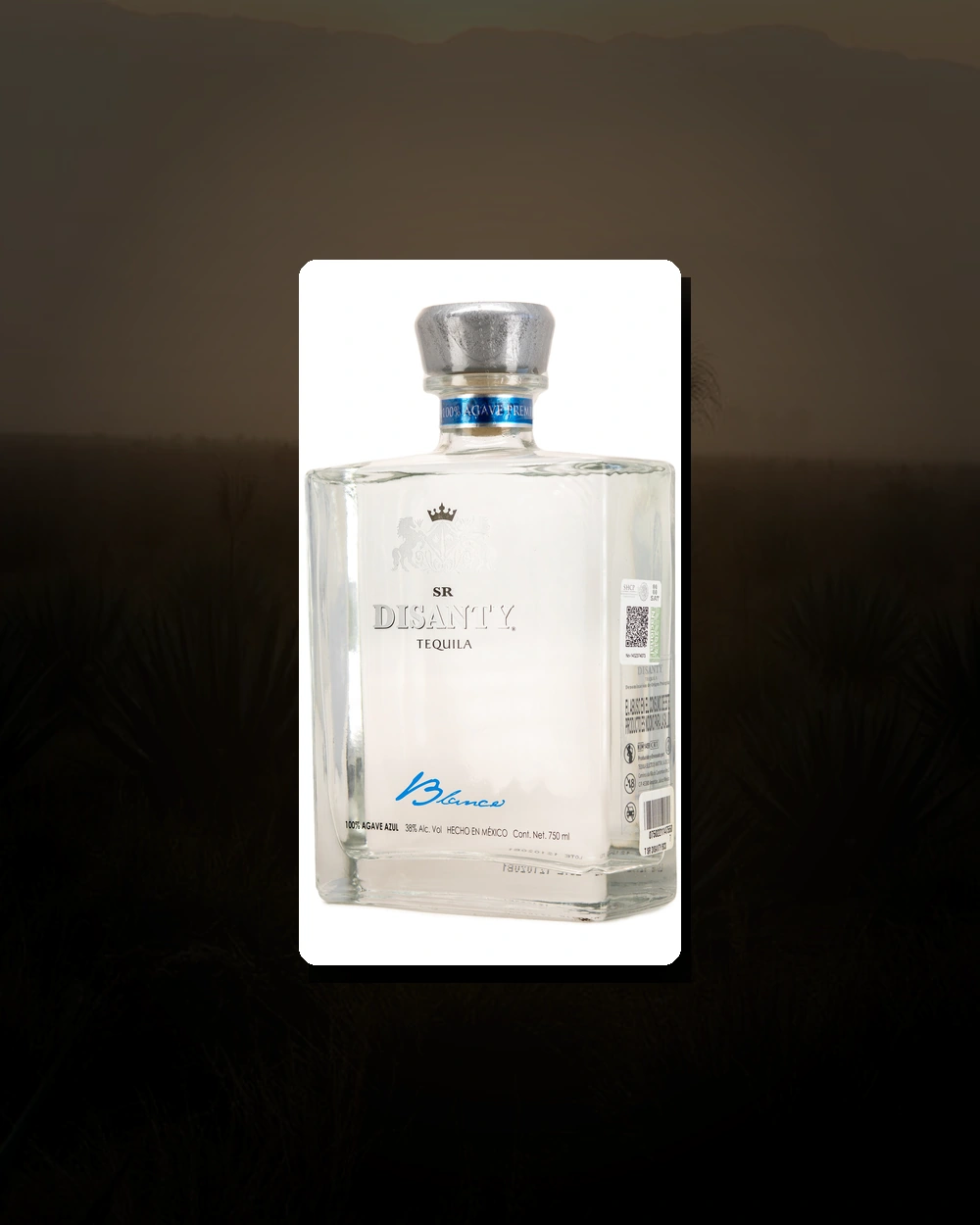 Sr Disanty Tequila Blanco bottle