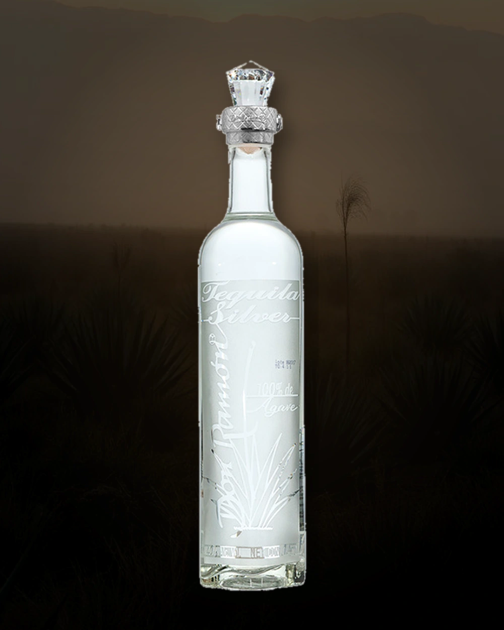 Don Ramon Silver Tequila bottle
