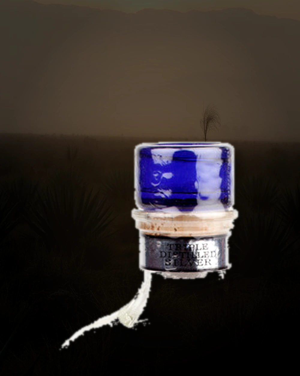 Don Eduardo Silver bottle