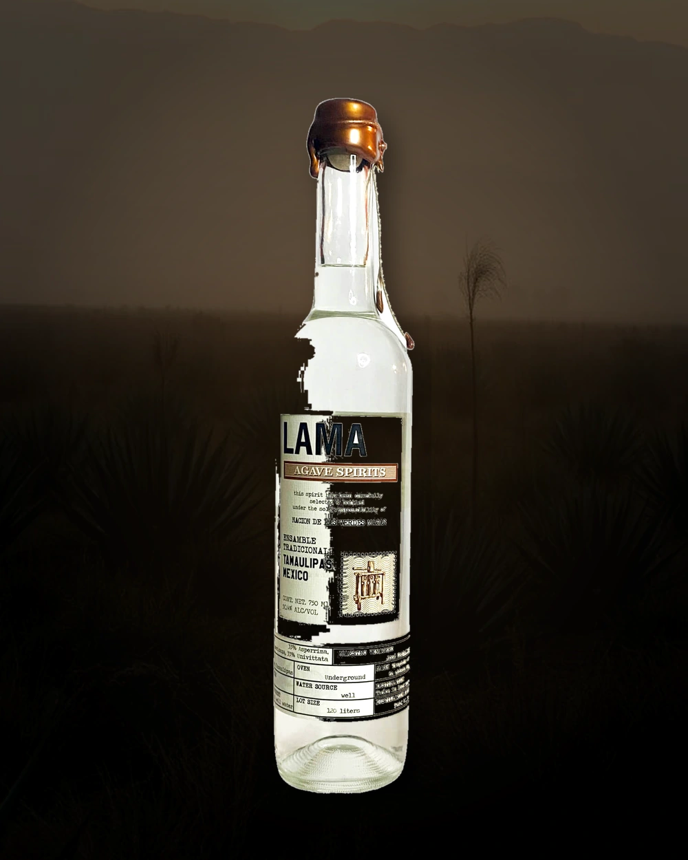 Lamata Ensamble Tamaulipas bottle