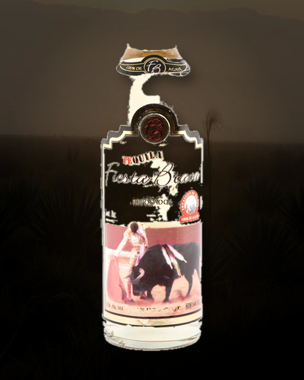 Fiesta Brava Reposado bottle