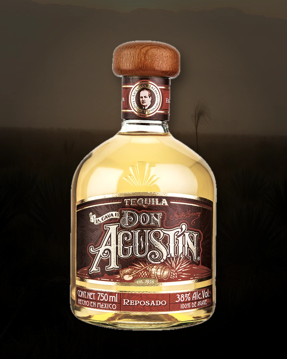 La Cava de Don Agustin Reposado bottle