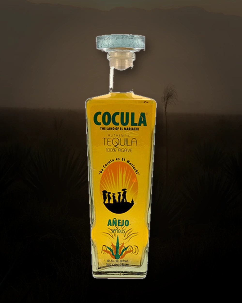Cocula Tequila Añejo bottle