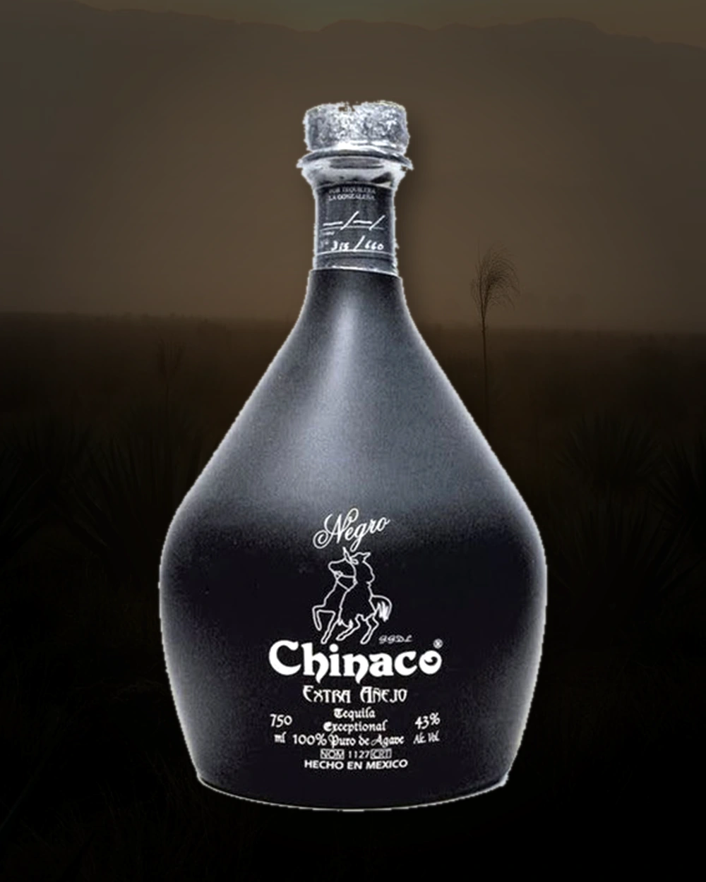 Chinaco Negro 1996 Extra Añejo bottle
