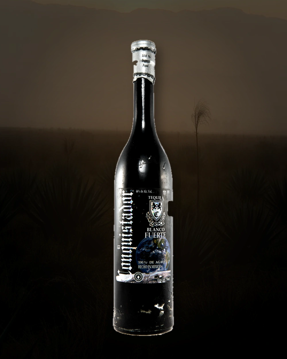 El Conquistador Blanco Fuerte bottle
