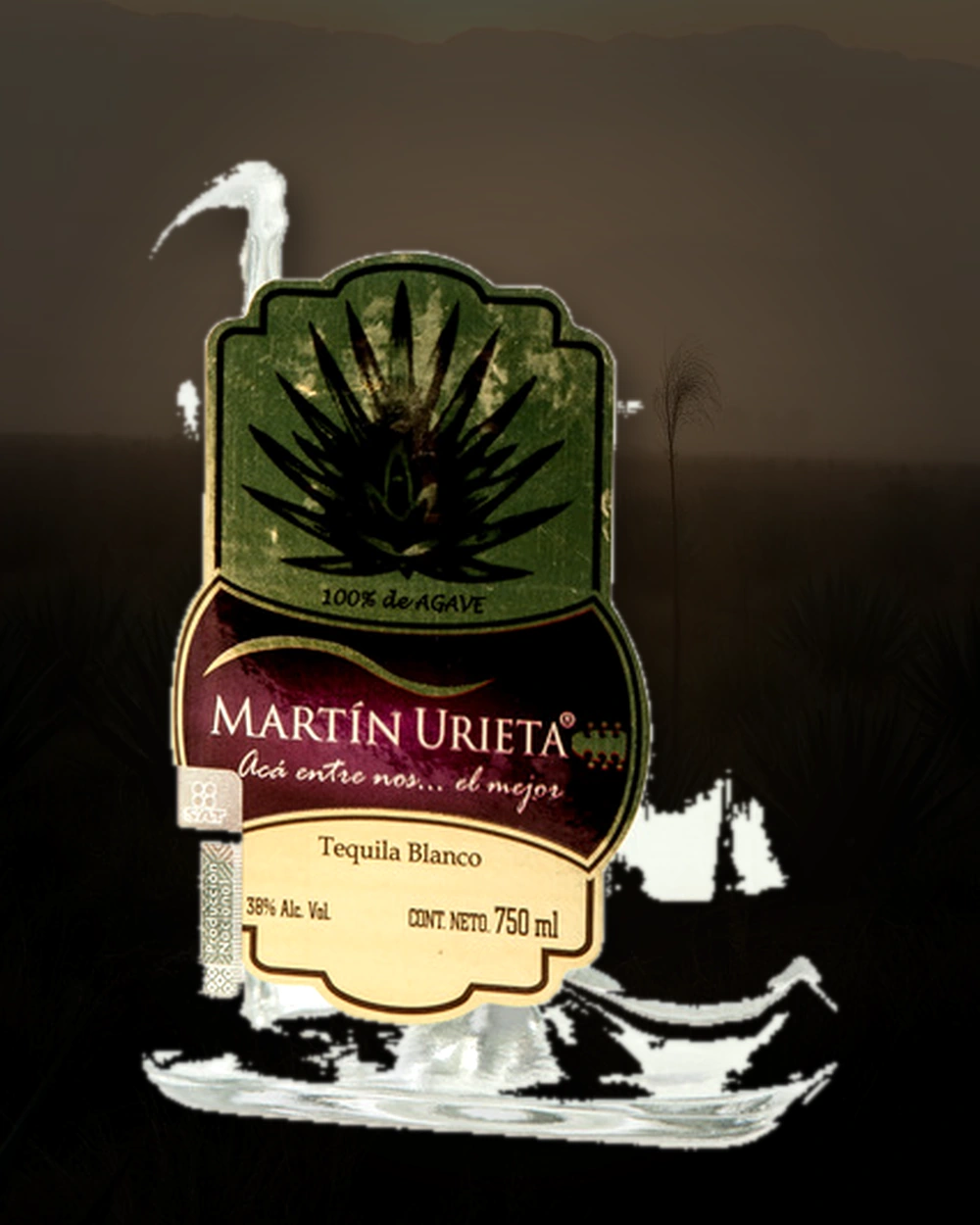 Martín Urieta Blanco bottle
