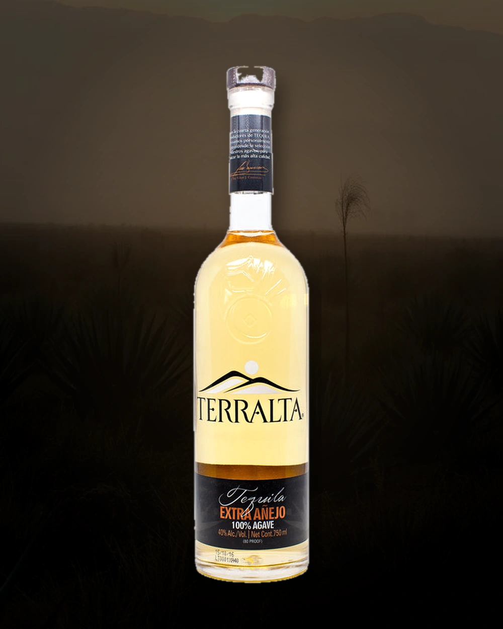 Terralta Tequila Extra Añejo bottle