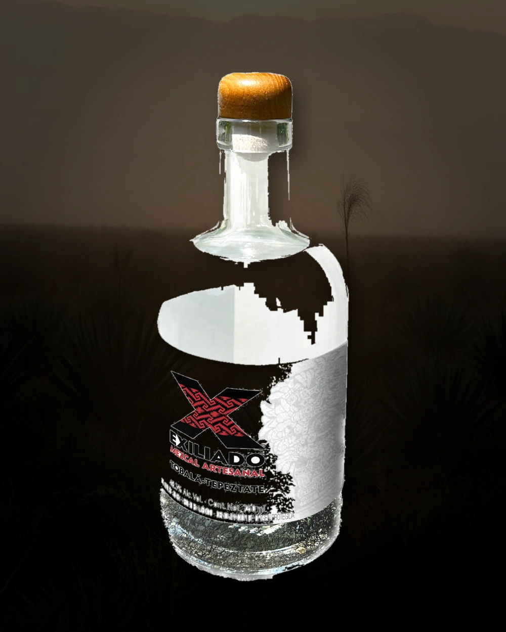 Exiliado Tobala-Tepeztate bottle