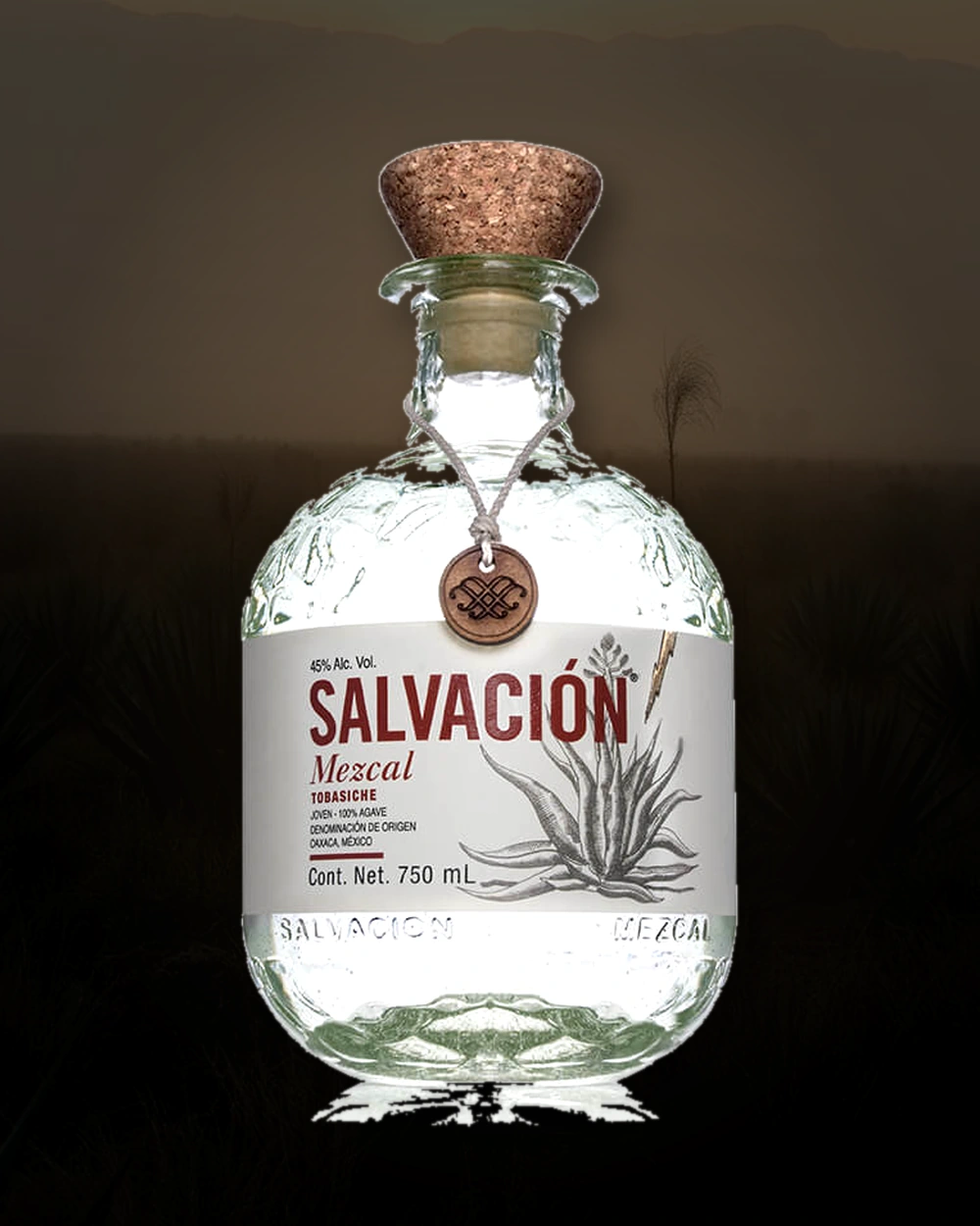 Salvación Tobasiche bottle