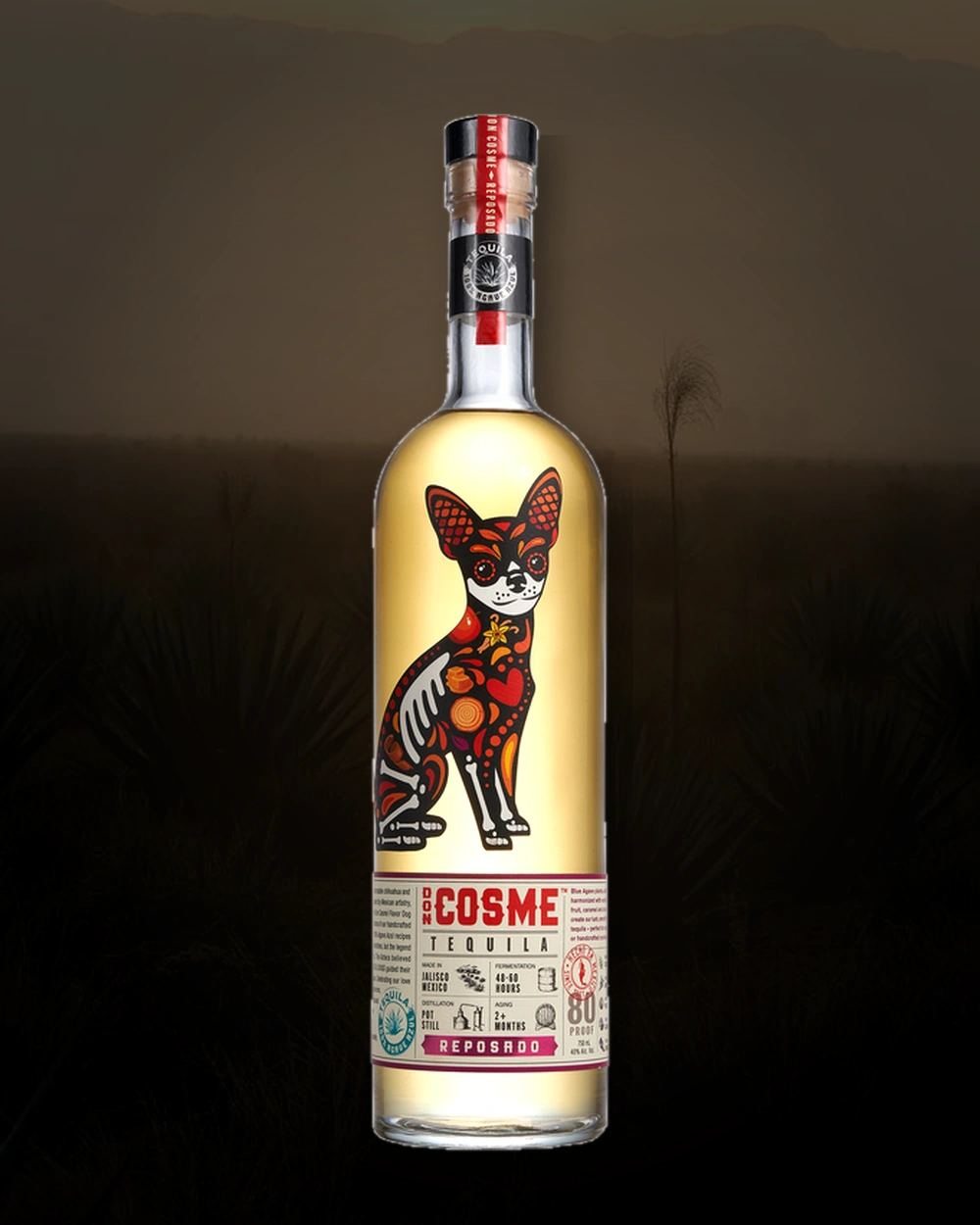 Don Cosme Reposado bottle