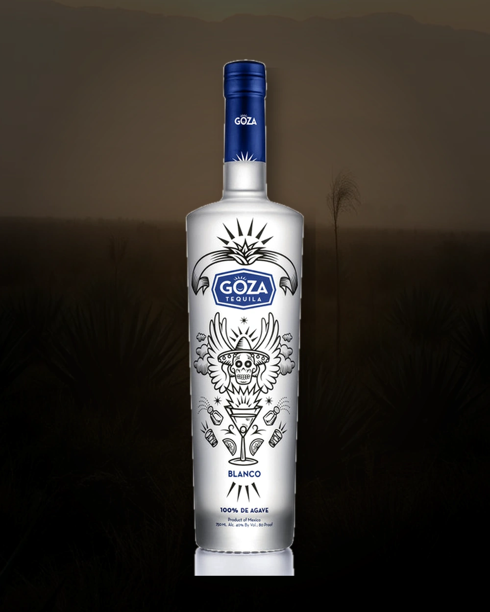 Goza Tequila Blanco bottle