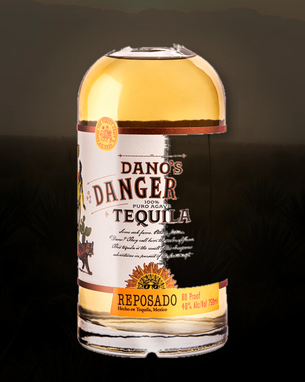 Dano's Dangerous Tequila Reposado bottle