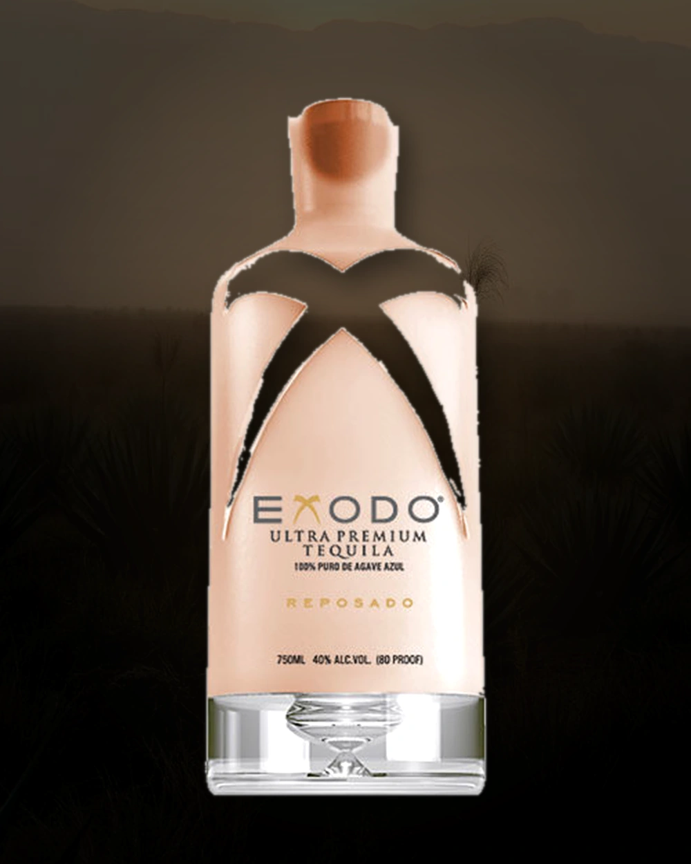 Exodo Tequila Reposado bottle