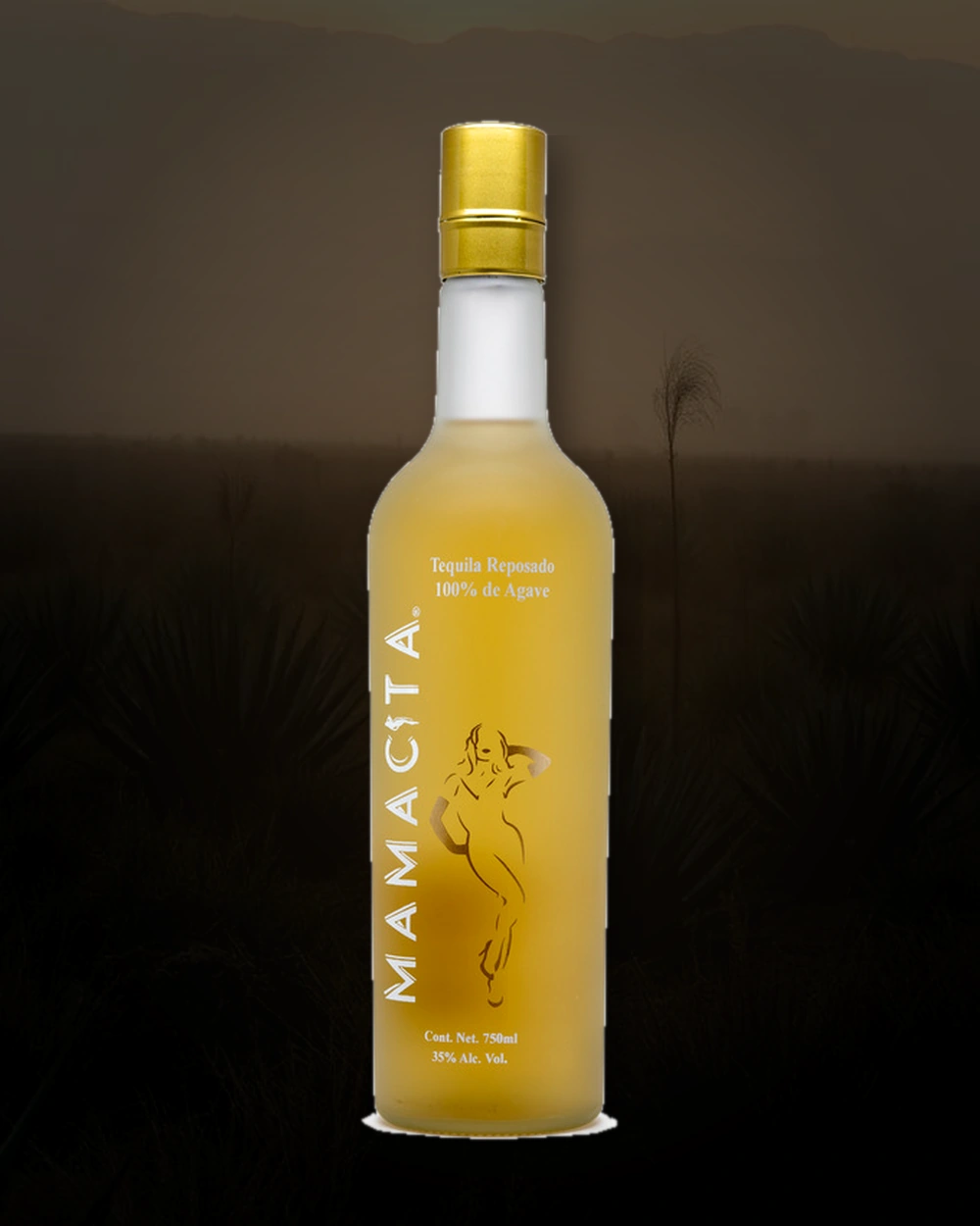 Mamacita Tequila Reposado bottle