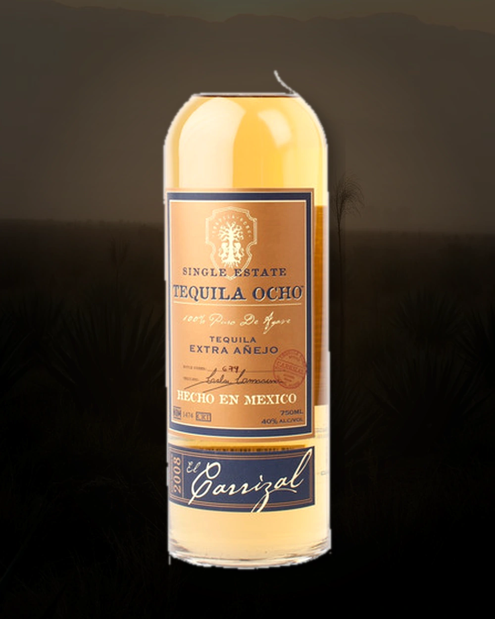 Tequila Ocho Extra Añejo bottle