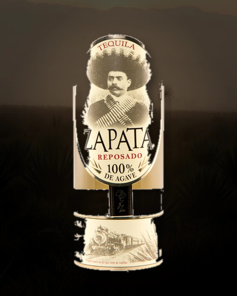 Zapata Tequila Reposado bottle