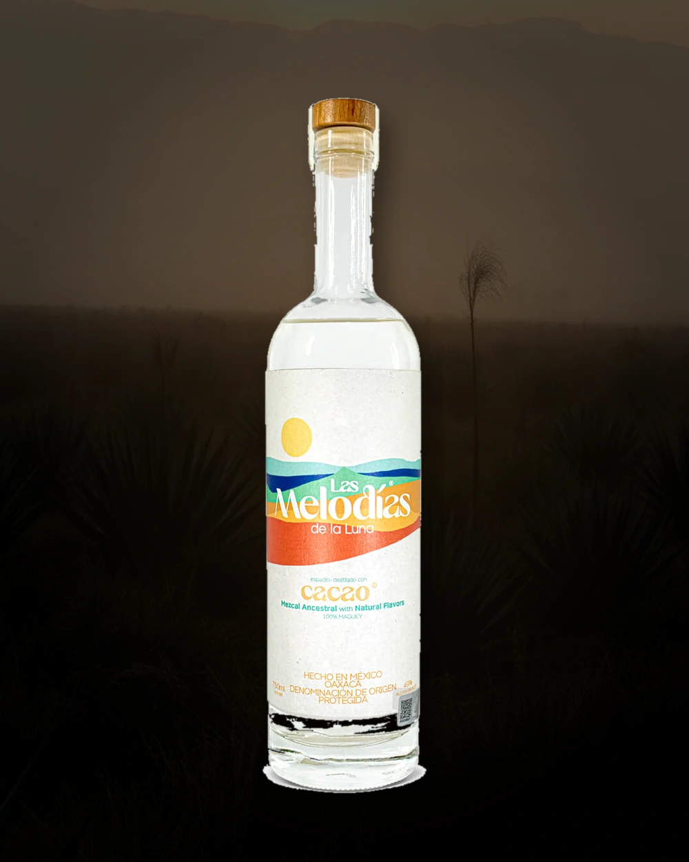 Las Melodías de la Luna Cacao – Rosario Ángeles bottle