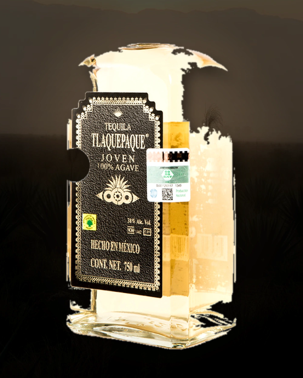 Tequila Tlaquepaque Joven bottle