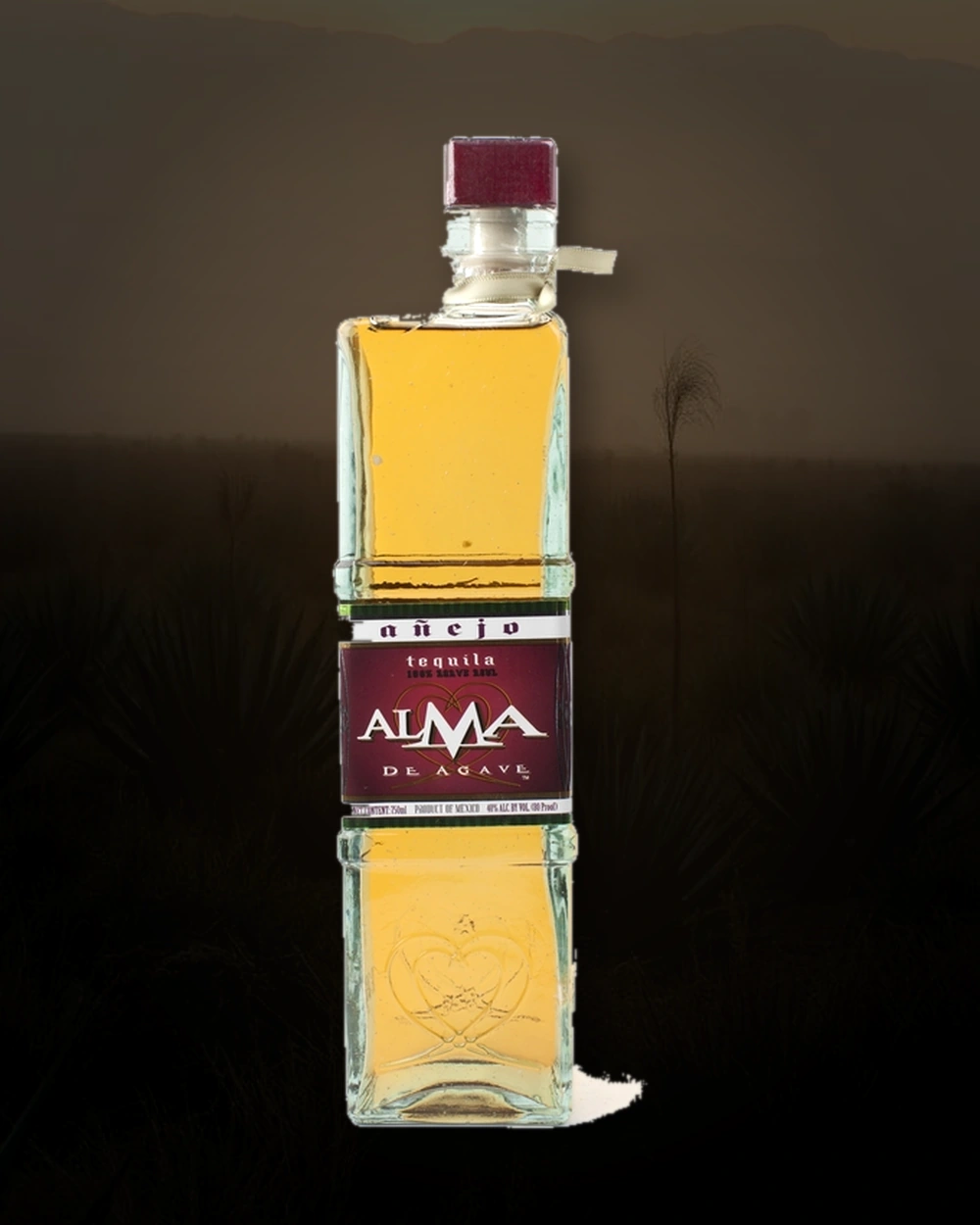 Alma de Agave Añejo bottle