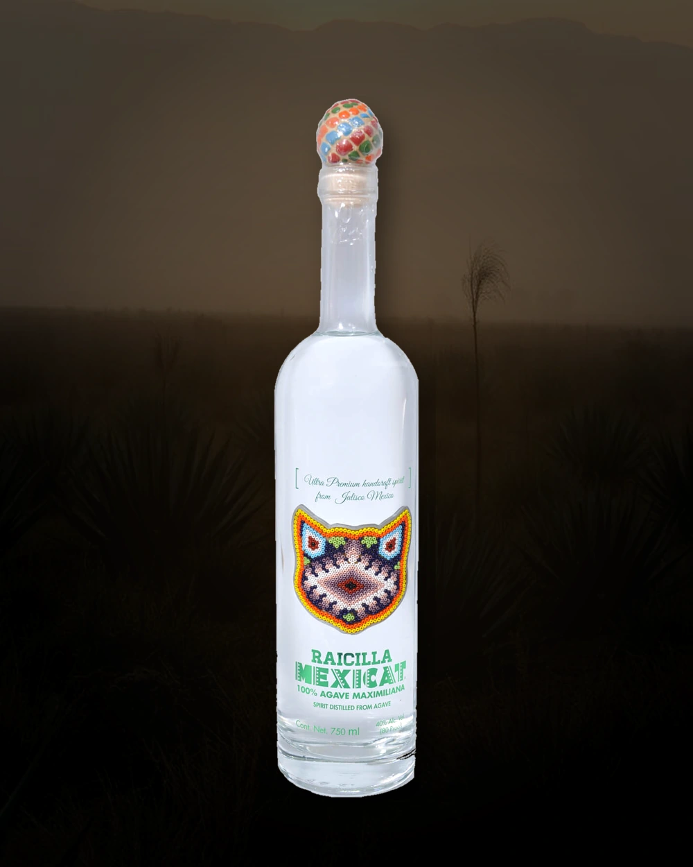 Mexicat Raicilla bottle