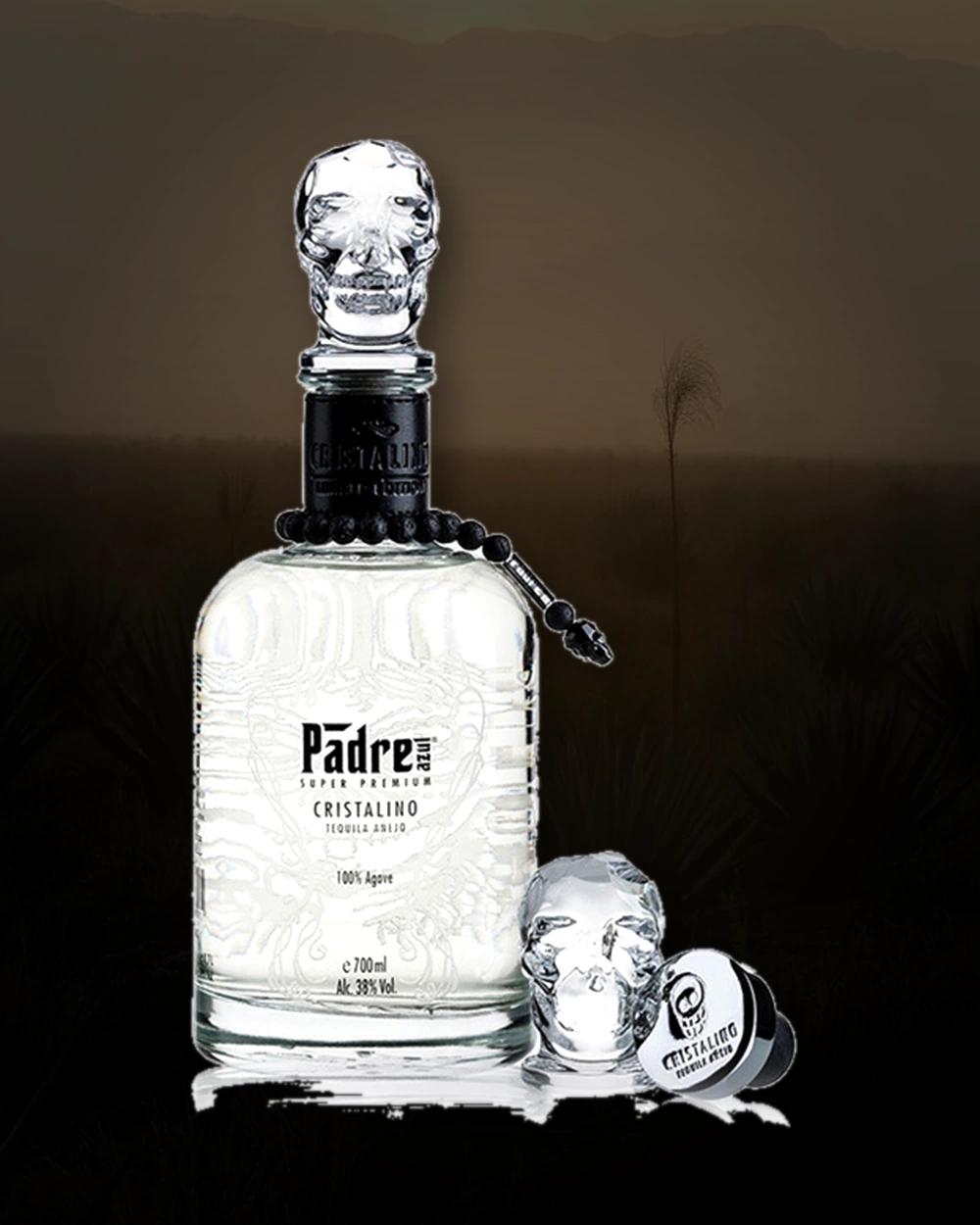 Padre Azul Añejo Cristalino bottle