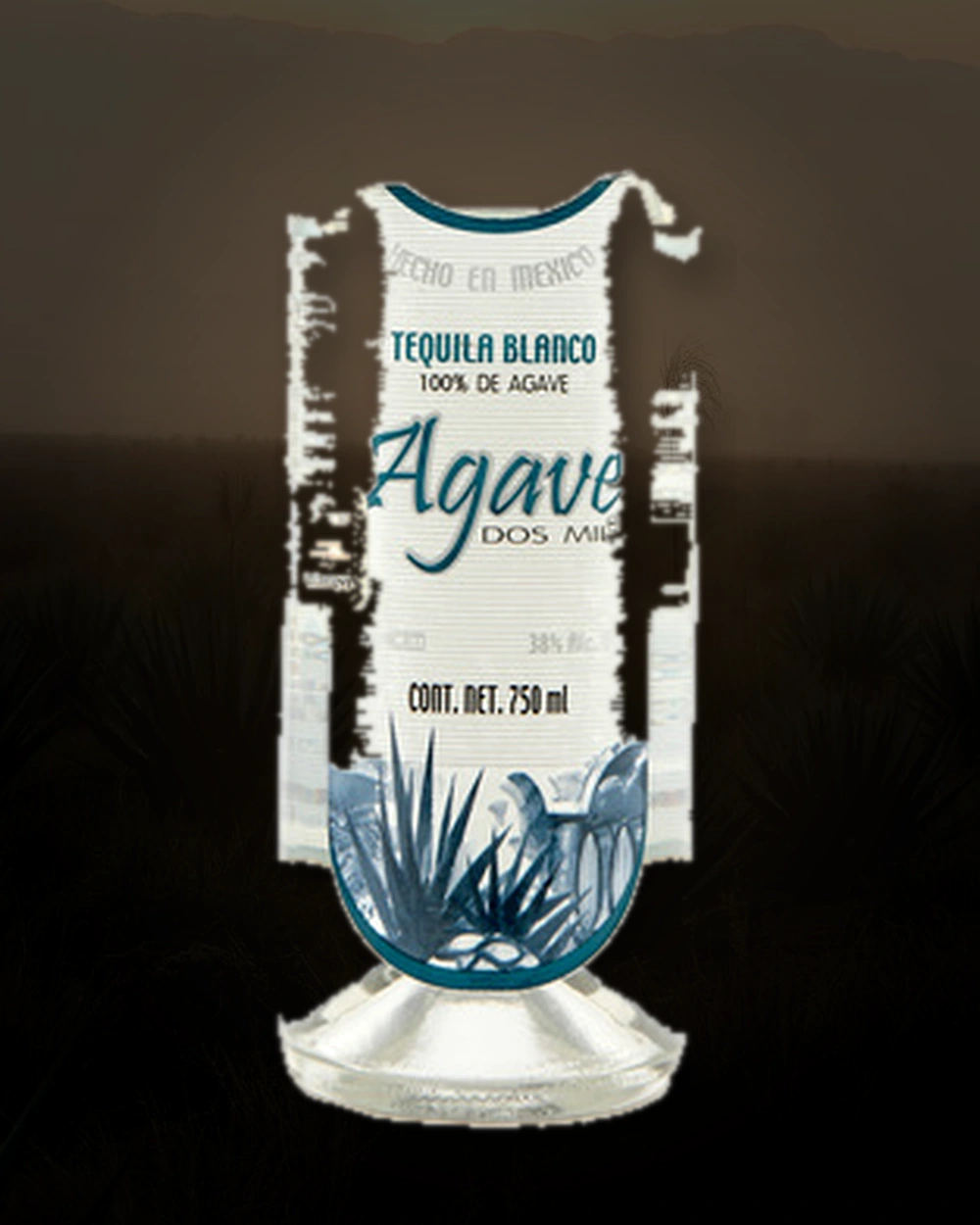 Agave Dos Mil Tequila Blanco bottle