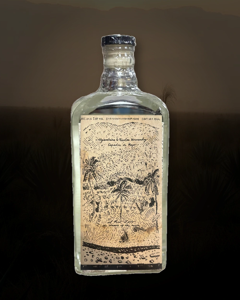 Rezpiral Espadin de Mojo – Alejandrina & Nicolas Hernandez bottle