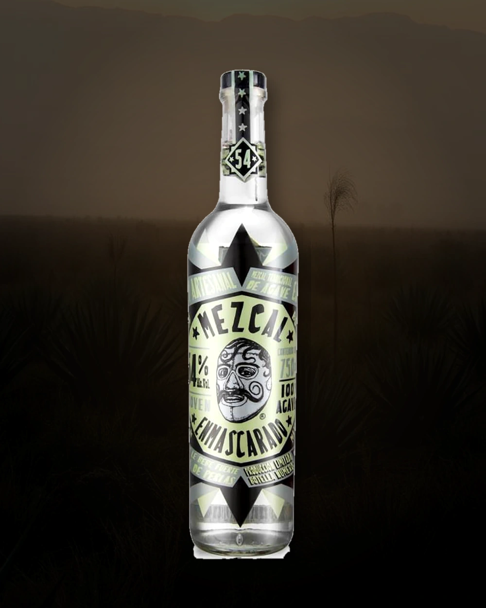 Enmascarado 54 bottle