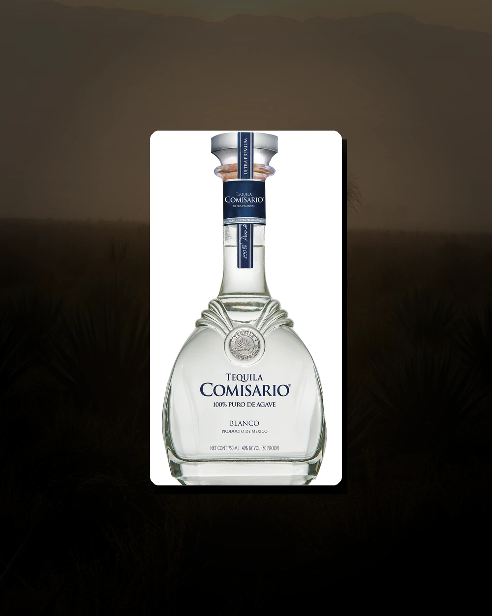 Comisario Ultra Premium Blanco bottle