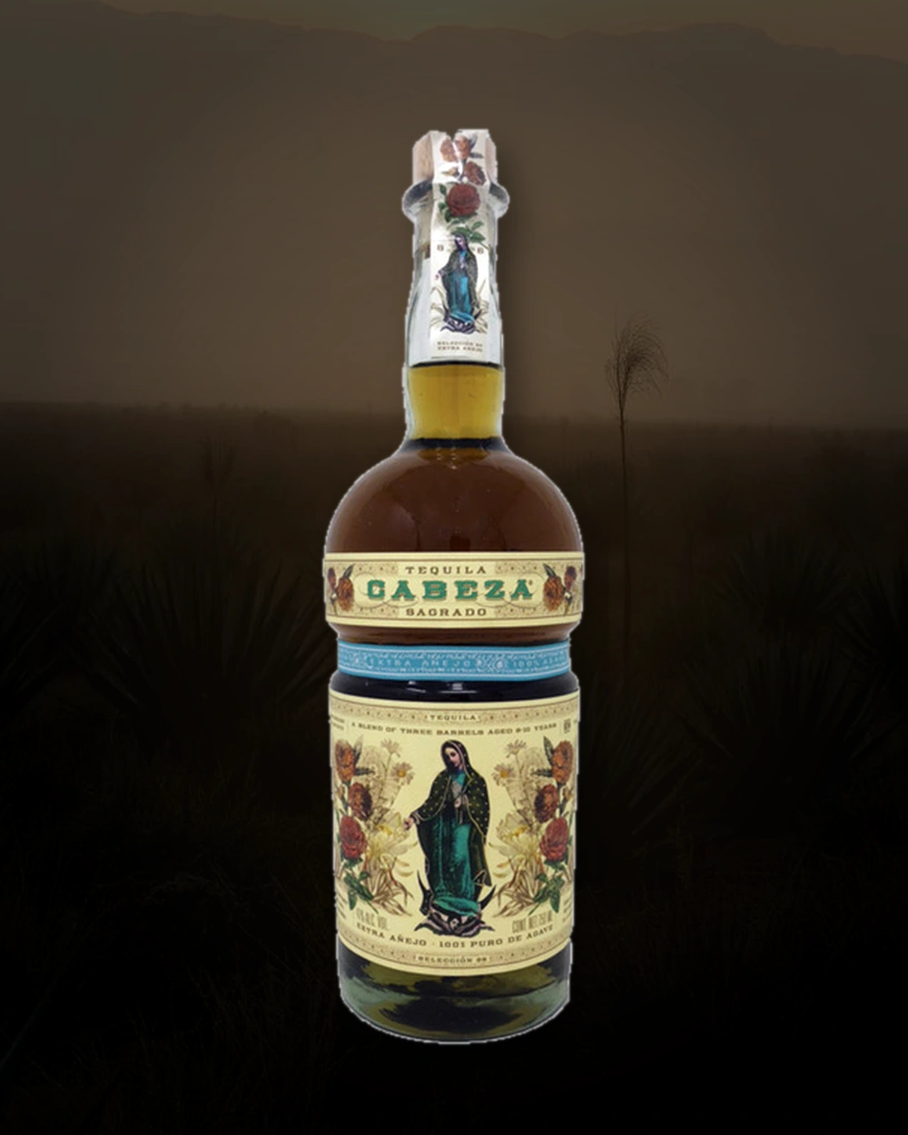 Tequila Cabeza Sagrado Extra Anejo bottle