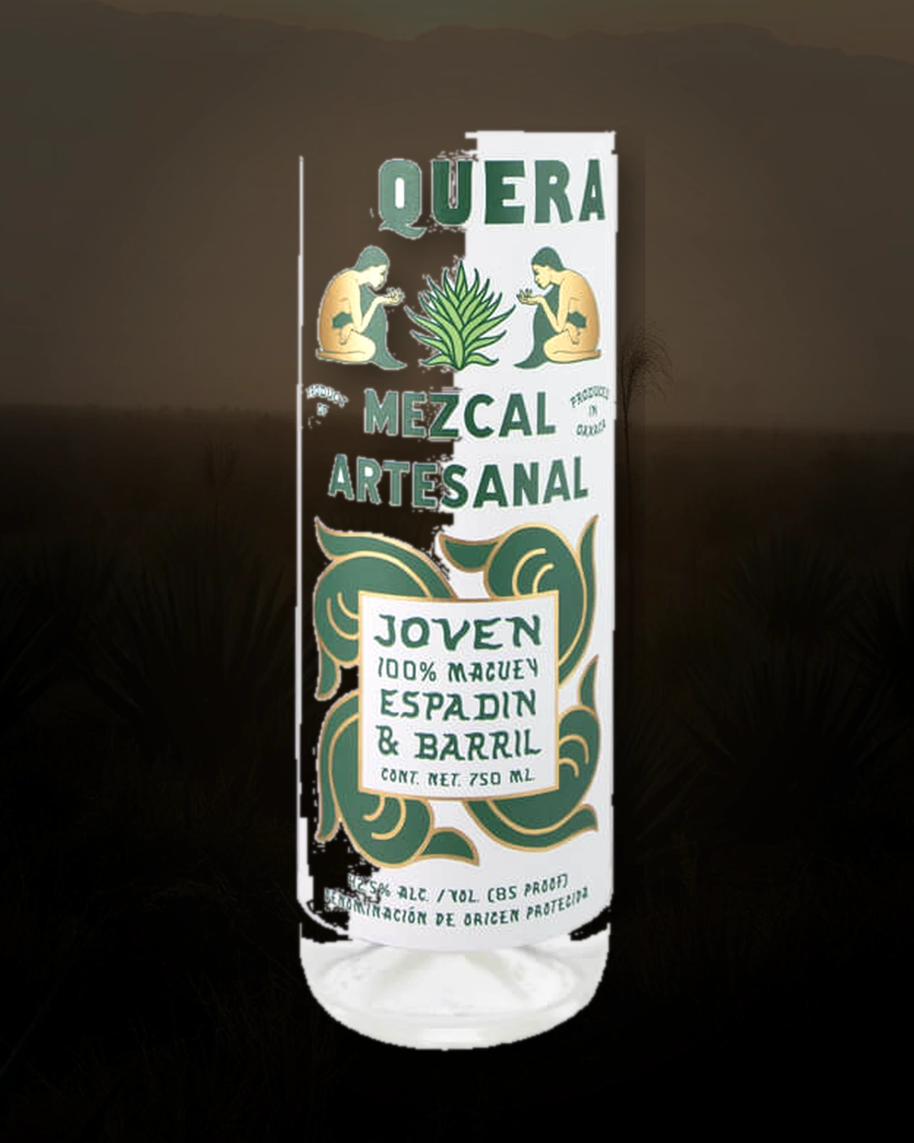 Paquera Espadin & Barril bottle