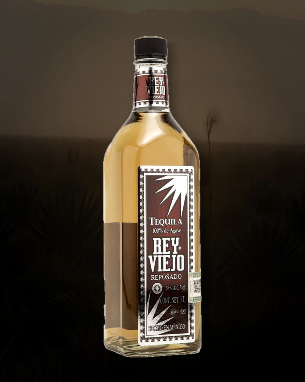 Rey Viejo Reposado bottle