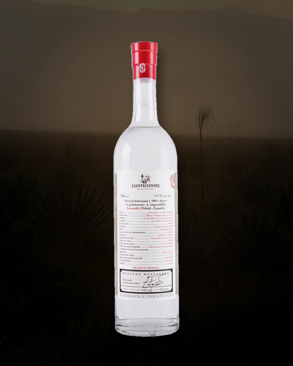 Cuentacuentos Espadin – Miguel Ángel Cruz Rios bottle