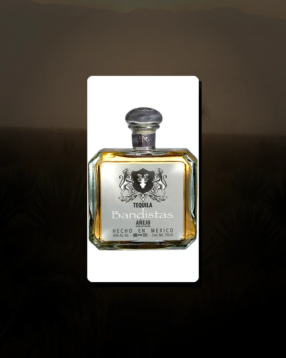Bandístas Añejo bottle