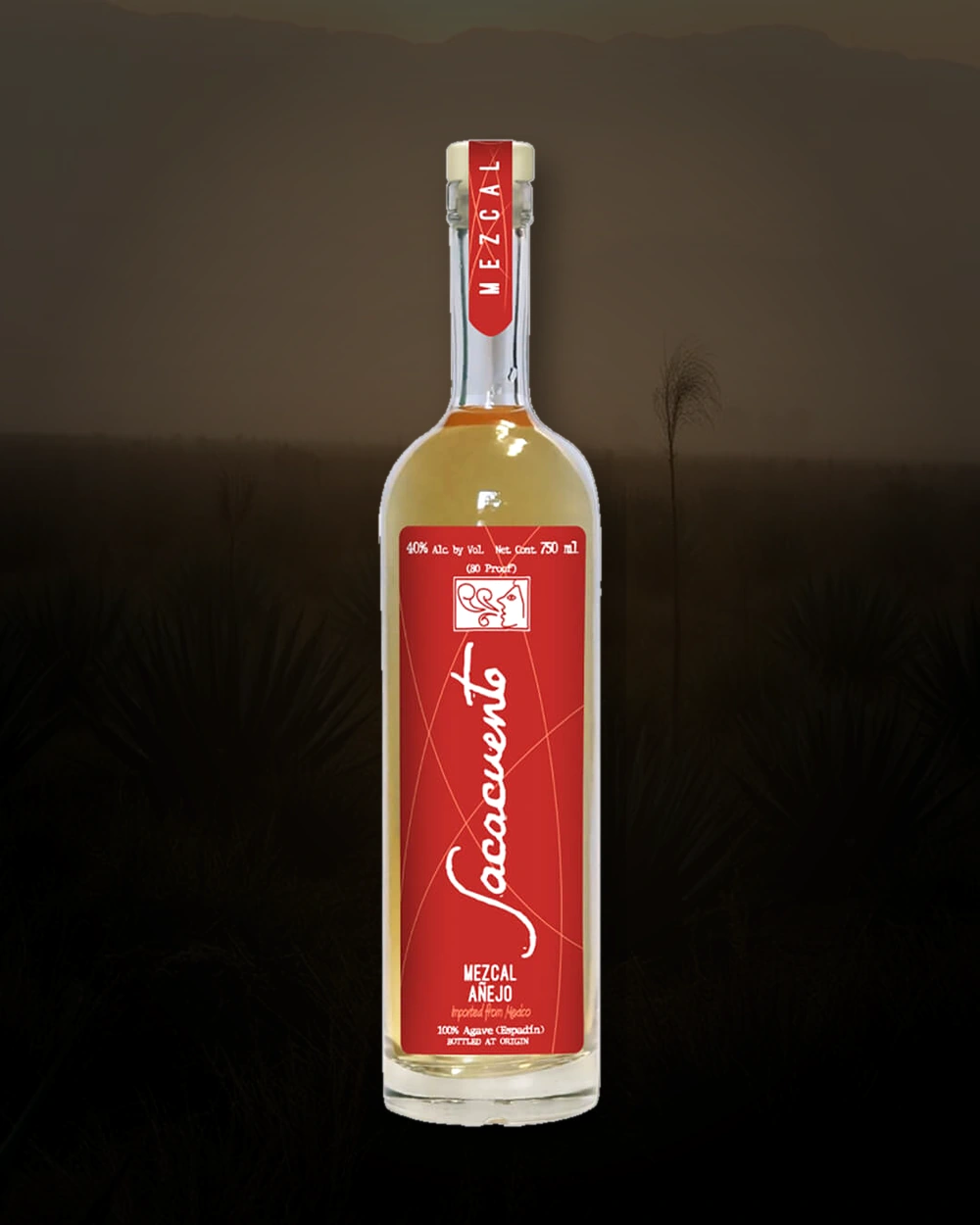 Sacacuento Anejo bottle