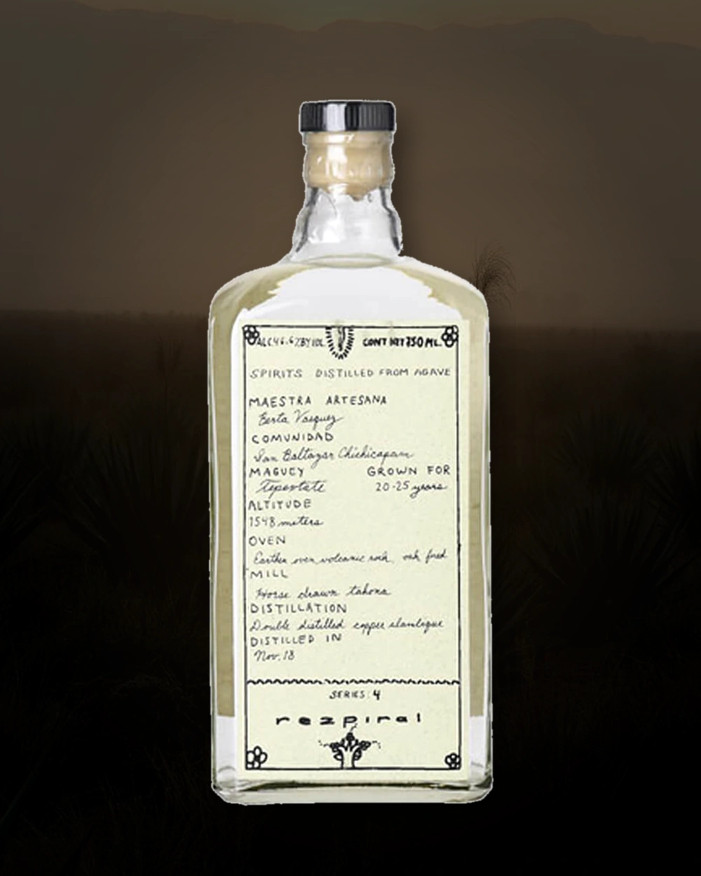 Rezpiral Tepextate – Berta Vasquez bottle