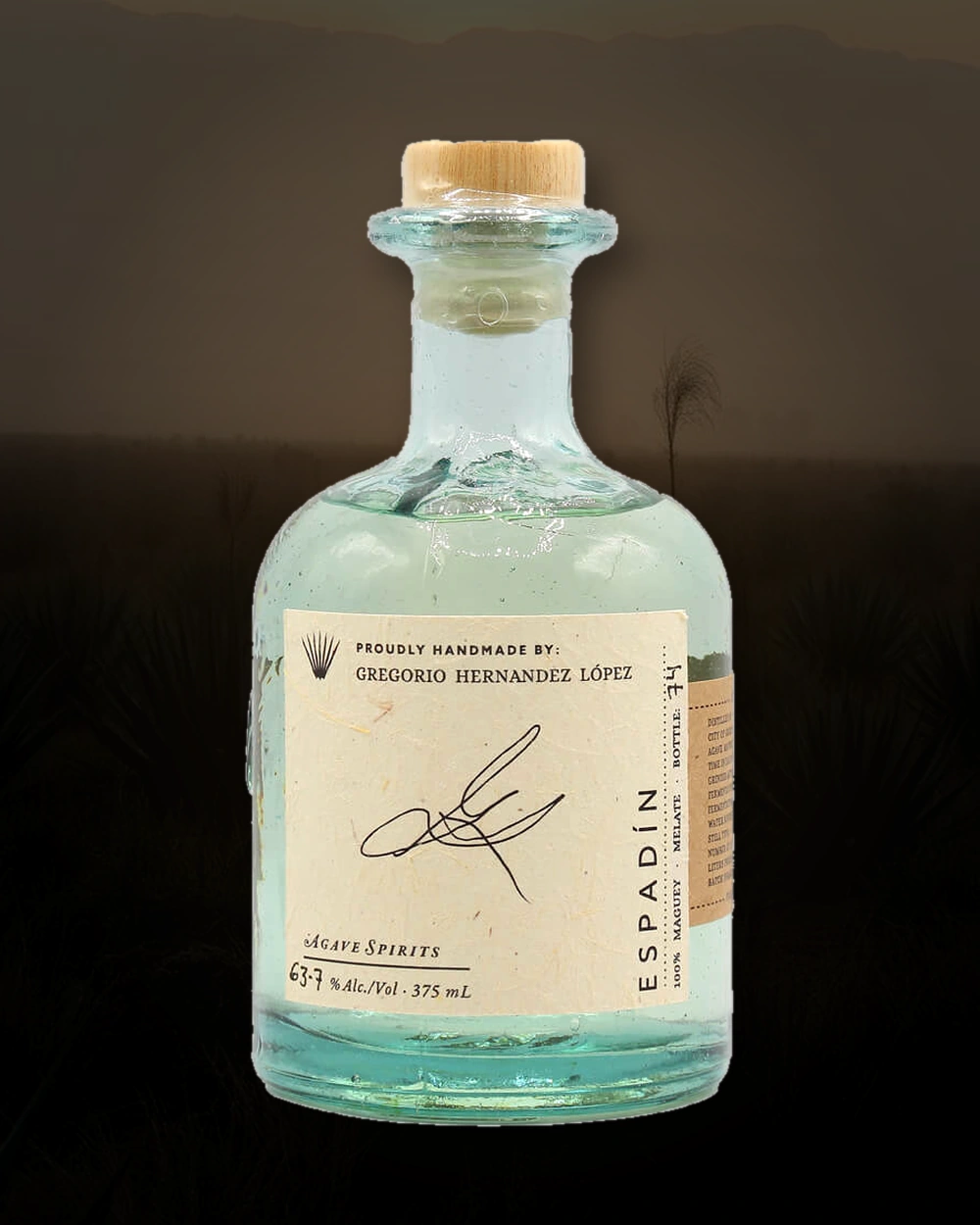 Maguey Melate Espadin – Gregorio Hernandez bottle